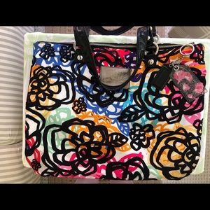 Genuine Coach Poppy handbag good condition